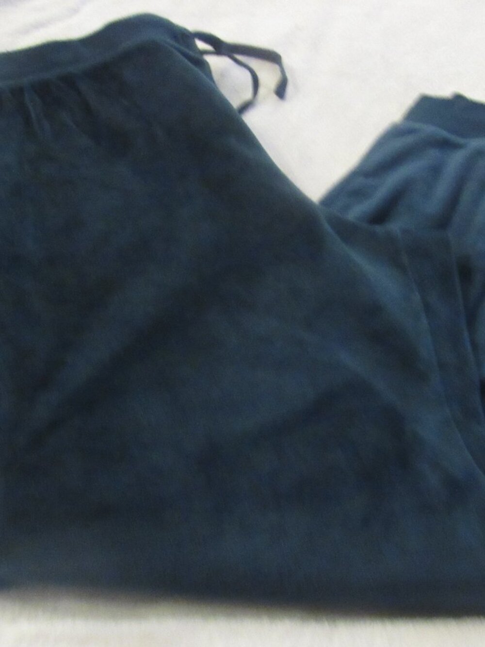 Honeydew Velour-like Dark Teal Pants Size :arge USED